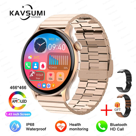 Smartwatch Feminino 466 GPS Track Sport