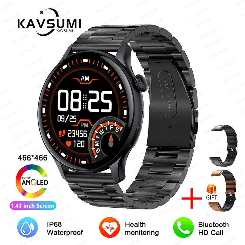 Smartwatch Feminino 466 GPS Track Sport