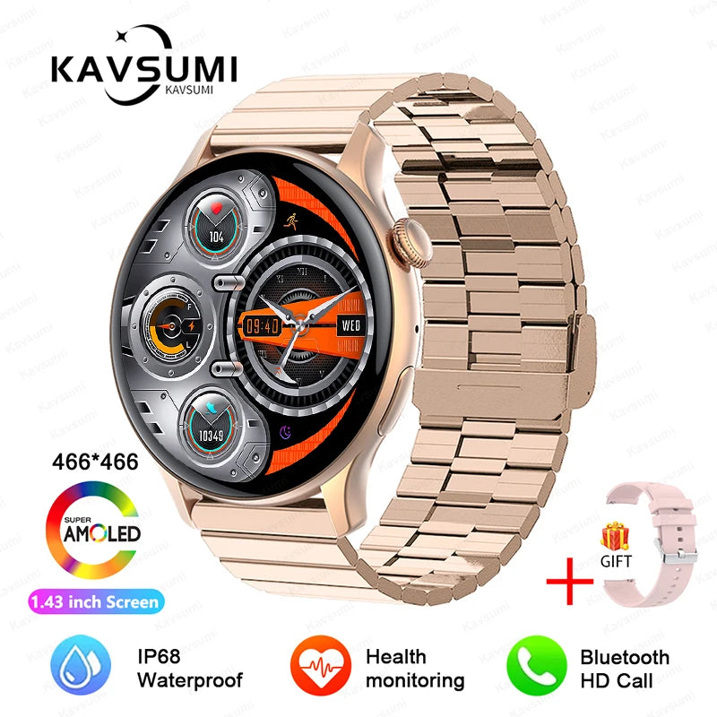 Smartwatch Feminino 466 GPS Track Sport