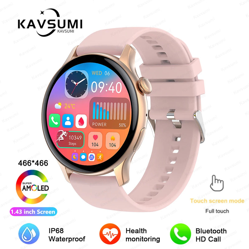 Smartwatch Feminino 466 GPS Track Sport