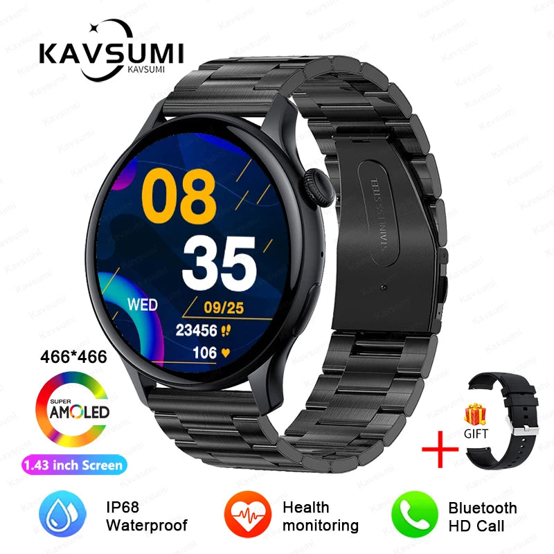 Smartwatch Feminino 466 GPS Track Sport