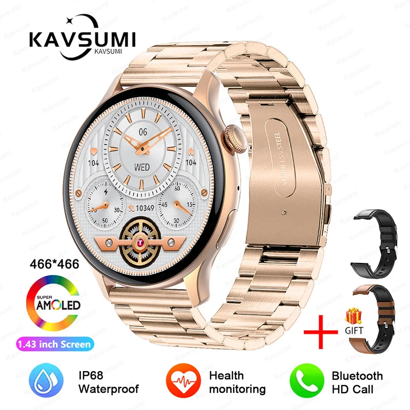 Smartwatch Feminino 466 GPS Track Sport