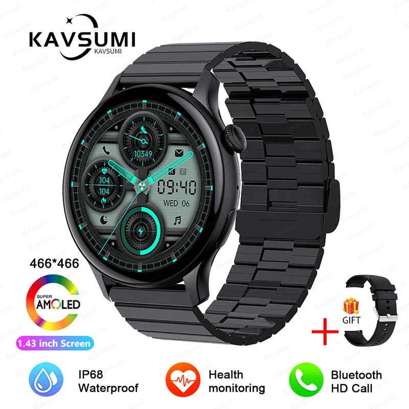 Smartwatch Feminino 466 GPS Track Sport